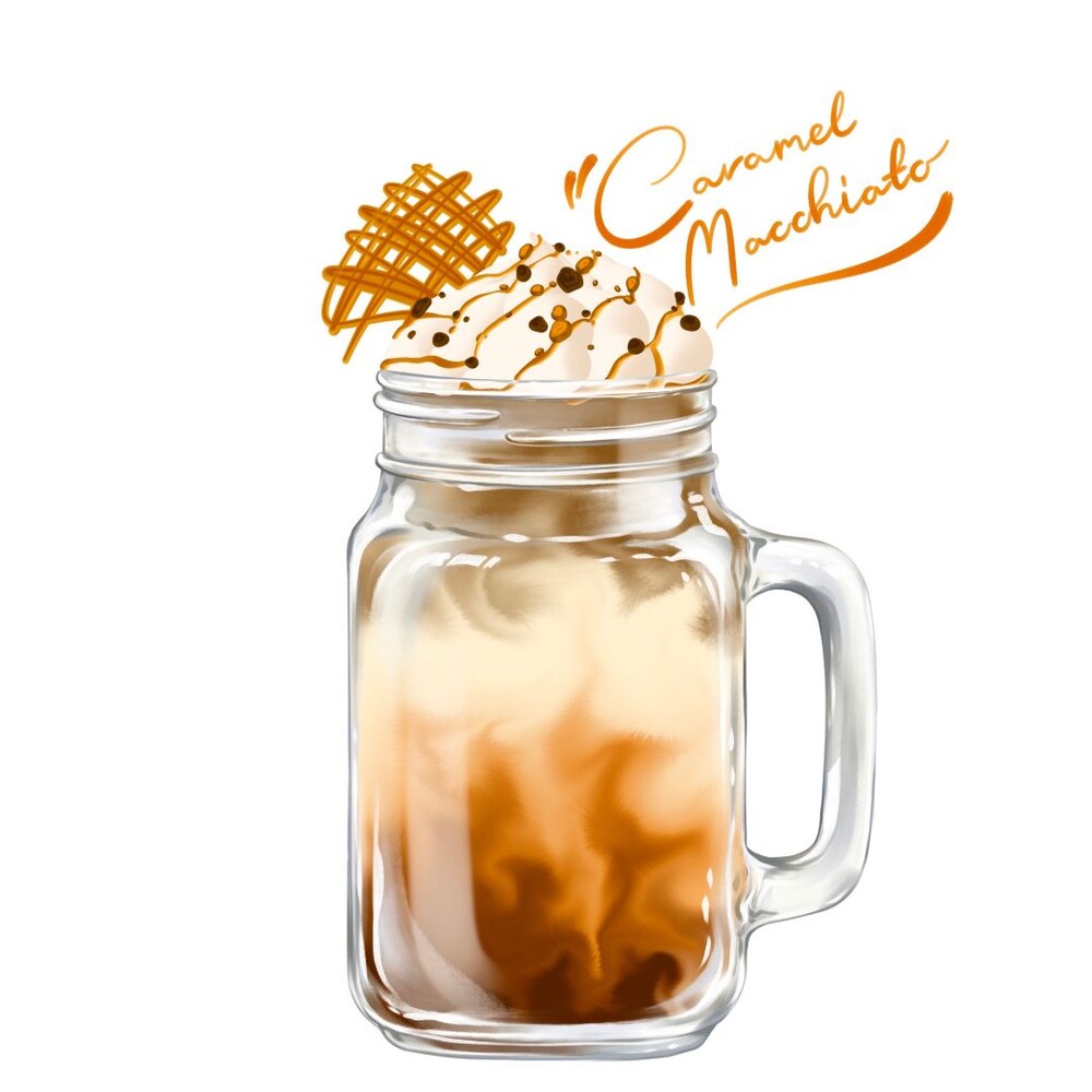 Caramel Macchiato Tutorial for Procreate